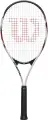 Ракетка для тенісу Wilson FUSION XL біло-чорна WR147910