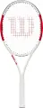 Ракетка для тенісу Wilson SIX.ONE LITE 102 біло-червоно-чорна WRT73660