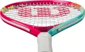 Ракетка для тенісу дитяча Wilson INTRIGUE JR 21 рожево-бірюзово-жовта WR180510