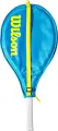 Ракетка для тенісу дитяча Wilson ULTRA POWER JR 25 блакитно-жовта WR118710