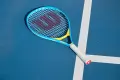 Ракетка для тенісу дитяча Wilson ULTRA POWER JR 25 блакитно-жовта WR118710