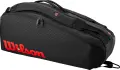 Сумка-рюкзак для тенісу Wilson CLASH V3 SUPER TOUR 6 чорно-червона WR8038101001