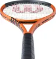 Ракетка для тенісу Wilson BURN V6 100S оранжево-чорна WR199510
