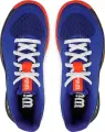 Кроссовки теннисные детские Wilson RUSH PRO L JR сине-черно-оранжевые WRS330400