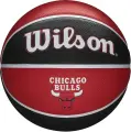 Баскетбольный набор Wilson NBA TEAM TRIBUTE CHICAGO BULLS (мяч и насос в подарочной коробке) красно-черный Размер 7 WZ4021501XP