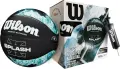 Баскетбольний набір Wilson SPLASH PRO (м'яч і насос у подарунковій коробці) чорно-бірюзово-білий Розмір 7 WZ2014501XP
