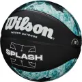 Баскетбольний набір Wilson SPLASH PRO (м'яч і насос у подарунковій коробці) чорно-бірюзово-білий Розмір 7 WZ2014501XP