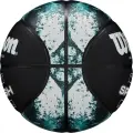 Баскетбольний набір Wilson SPLASH PRO (м'яч і насос у подарунковій коробці) чорно-бірюзово-білий Розмір 7 WZ2014501XP