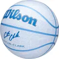 Баскетбольний м'яч Wilson CAITLIN CLARK ENVISION біло-блакитний Розмір 5 WZ3022401XB5