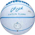 Баскетбольний м'яч Wilson CAITLIN CLARK ENVISION біло-блакитний Розмір 5 WZ3022401XB5