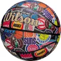 Баскетбольний м'яч Wilson NBA ALL TEAM RETRO різнокольоровий Розмір 7 WZ4028501XB7