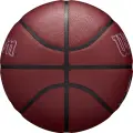 Баскетбольний м'яч Wilson NBA FORGE PLUS MAROON бордовий Розмір 7 WZ2016802XB7