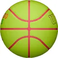 Баскетбольний м'яч Wilson NBA TEAM NEON CHICAGO BULLS салатово-рожевий Розмір 7 WZ4037402XB7