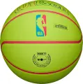 Баскетбольний м'яч Wilson NBA TEAM NEON CHICAGO BULLS салатово-рожевий Розмір 7 WZ4037402XB7