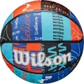 Баскетбольний м'яч Wilson WNBA HEIR DNA OUTDOOR синьо-блакитно-помаранчевий Розмір 6 WZ3009201XB6