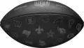 М'яч для американського футболу Wilson NFL 32 TEAM FOOTBALL чорний Розмір 9 WF4015701XBOF
