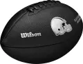 М'яч для американського футболу Wilson NFL TEAM METALLIC PREMIERE CL OF чорний Розмір 9 WF4015808XBOF