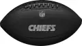 М'яч для американського футболу Wilson NFL TEAM METALLIC PREMIERE KC OF чорний Розмір 9 WF4015816XBOF