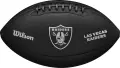 М'яч для американського футболу Wilson NFL TEAM METALLIC PREMIERE LV OF чорний Розмір 9 WF4015817XBOF