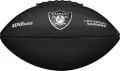 М'яч для американського футболу Wilson NFL TEAM METALLIC PREMIERE LV OF чорний Розмір 9 WF4015817XBOF