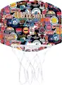 Набор баскетбольный детский Wilson NBA TEAM RETRO MINI HOOP разноцветный WZ6017301