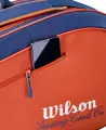 Сумка для тенісу Wilson ROLAND-GARROS 2026 TEAM 6 помаранчево-темно-синя WR8053301001