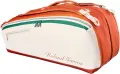 Сумка-рюкзак для тенниса Wilson ROLAND-GARROS 2026 SUPER TOUR 9 бежево-оранжево-зеленая WR8052801001