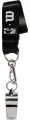 Свисток Wilson NBA BRASS WHISTLE WITH LANYARD срібно-чорний WTBA5000NBA