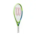 Ракетка для тенісу дитяча Wilson SLAM JR 19 зелено-синя WR172110