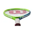 Ракетка для тенісу дитяча Wilson SLAM JR 19 зелено-синя WR172110