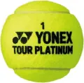Набір м'ячів для тенісу Yonex TOUR PLATINUM 4B жовтий (4 штуки) TBTRPT4B