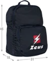 Спортивный рюкзак Zeus ZAINO SOFT NERO Z01069