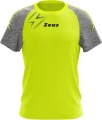 Футболка Zeus T-SHIRT FAST GIAFL неоново-жовто-сіра Z01916