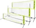 Сітка для тенісболу Zeus SOCCER TENNIS+VOLLEY+BADMIN SET лаймова Z01228