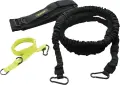 Еспандер для тренувань Zeus SET ELASTICO 360 чорно-лаймовий Z01951