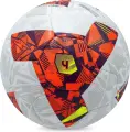 Футбольный мяч Zeus PALLONE TAIGO BIANC RC бело-оранжево-желтый Размер 4 Z02026