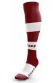 Гетры футбольные Zeus CALZA PARMA бордово-белые Z01175