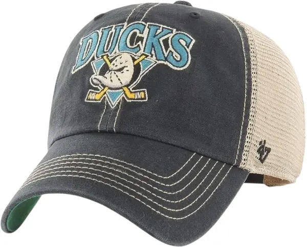 Кепка 47 Brand ANAHEIM DUCKS TUSCALOOSA антрацитово-светло-коричнево-зеленая H-TSCLA25LAP-VBC