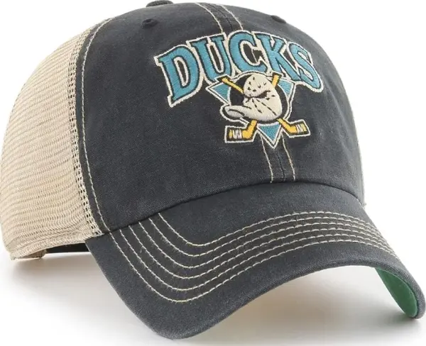 Кепка 47 Brand ANAHEIM DUCKS TUSCALOOSA антрацитово-светло-коричнево-зеленая H-TSCLA25LAP-VBC