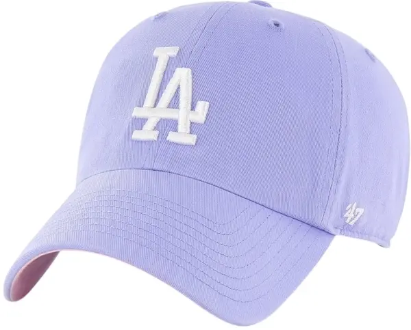Кепка 47 Brand LOS ANGELES DODGERS BALLPARK бузково-світло-рожева B-BLPRK12GWS-LV