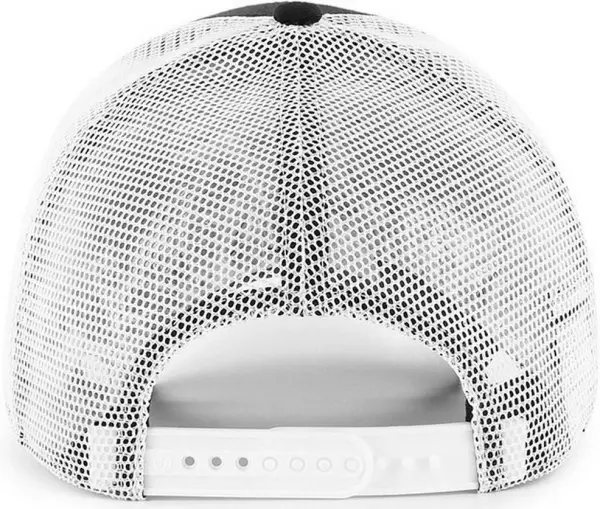 Кепка 47 Brand LOS ANGELES DODGERS BRANSON MESH черно-белая B-BRANS12CTP-BKC