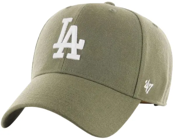 Кепка 47 Brand LOS ANGELES DODGERS оливкова MVPSP12WBP-SWB