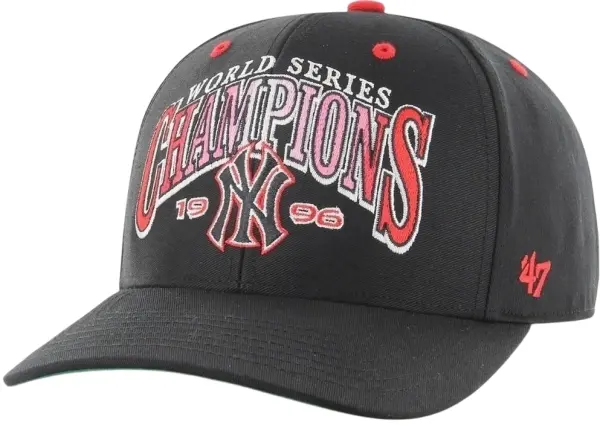 Кепка 47 Brand NEW YORK YANKEES ARCH CHAMP чорно-червоно-зелена BCWS-ARCHM17CTP-BK