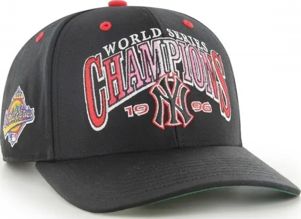Кепка 47 Brand NEW YORK YANKEES ARCH CHAMP чорно-червоно-зелена BCWS-ARCHM17CTP-BK
