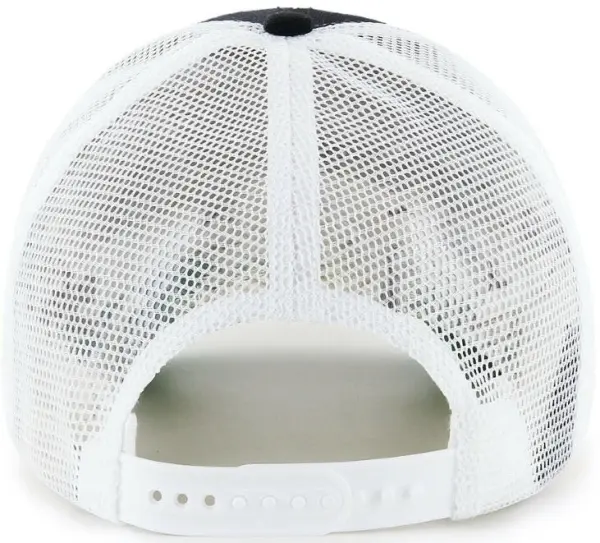 Кепка 47 Brand NEW YORK YANKEES BRANSON MESH чорно-біло-зелена B-BRANS17CTP-BK