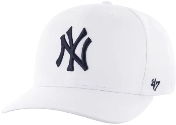 Кепка 47 Brand NEW YORK YANKEES белая B-CLZOE17WBP-WHB