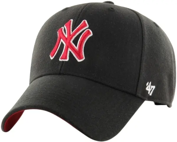 Кепка 47 Brand NEW YORK YANKEES черно-красная B-SUMVP17WBP-BK