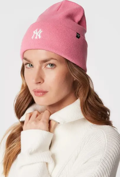Шапка 47 Brand NEW YORK YANKEES BASE RUNNER розовая B-BRNCK17ACE-RS