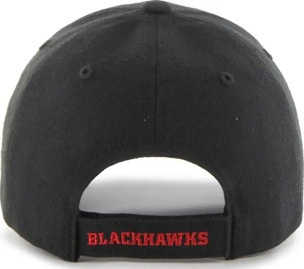 Кепка 47 Brand CHICAGO BLACKHAWKS чорна H-MVP04WBV-BKA