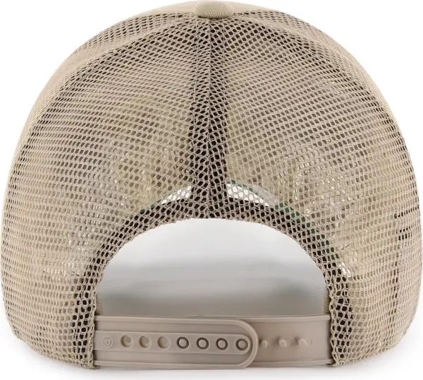 Кепка 47 Brand NEW YORK YANKEES BRANSON MESH бежево-зеленая B-BRANS17CTP-KH